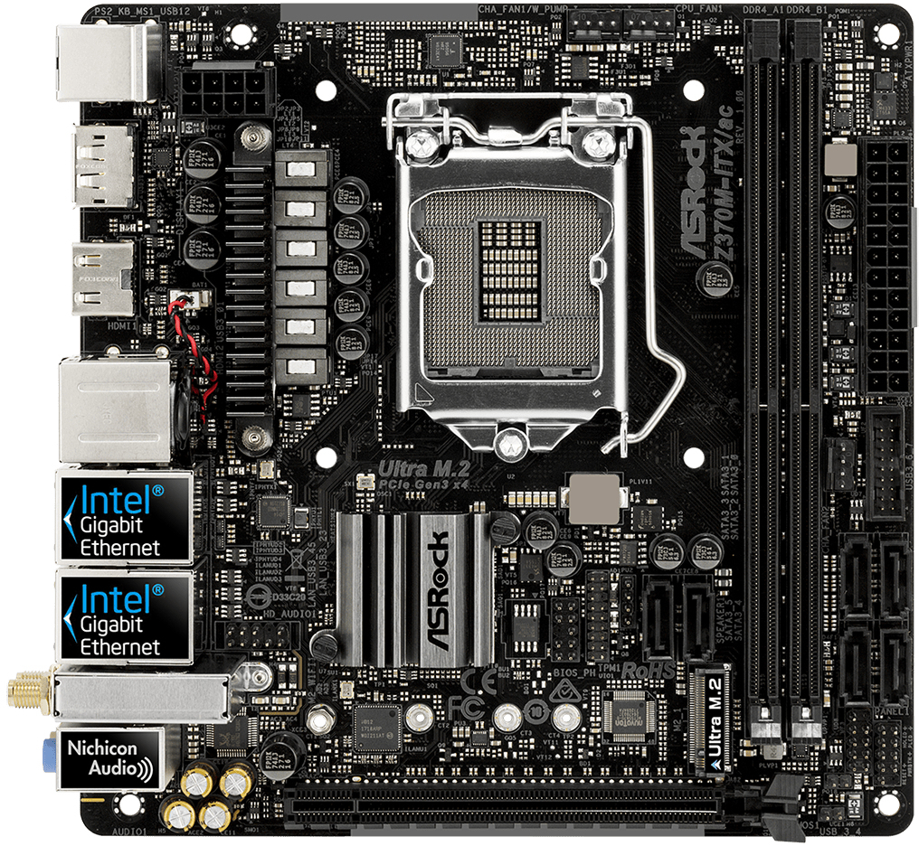ASRock Z370M-ITX/ac: beste prijzen, echte reviews en specificaties