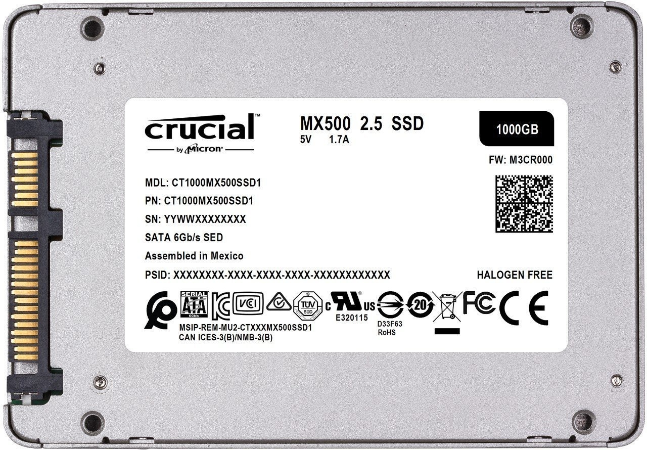 Alternatieven voor Crucial MX500 2,5