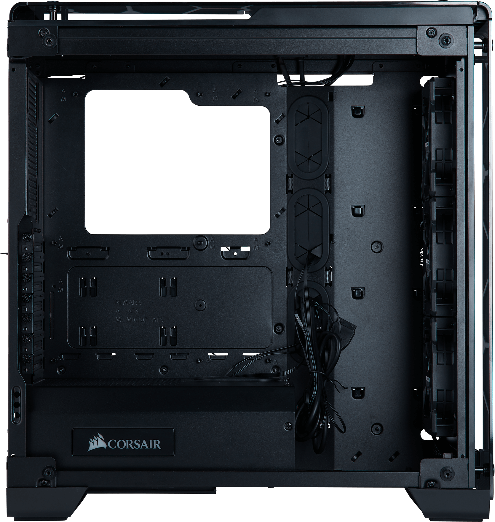 CORSAIR「CRYSTAL 570X RGB Mirror Black」 Corsair Crystal 570X RGB Mirror Black Tempered Glass: beste