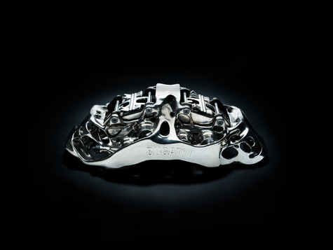 Bugatti titanium remklauw