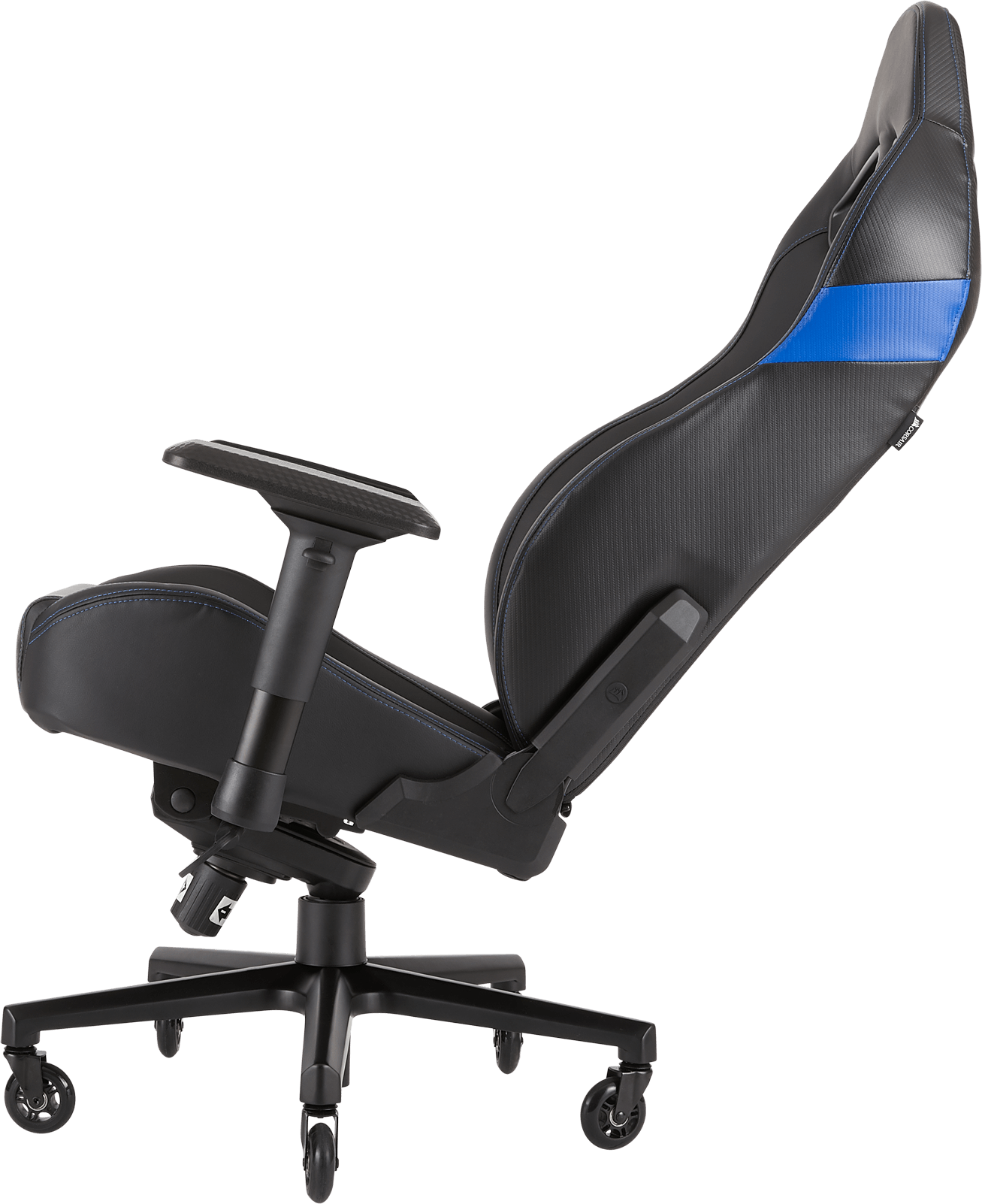 Corsair T2 Road Warrior Gaming Chair (Zwart/Blauw): beste prijs