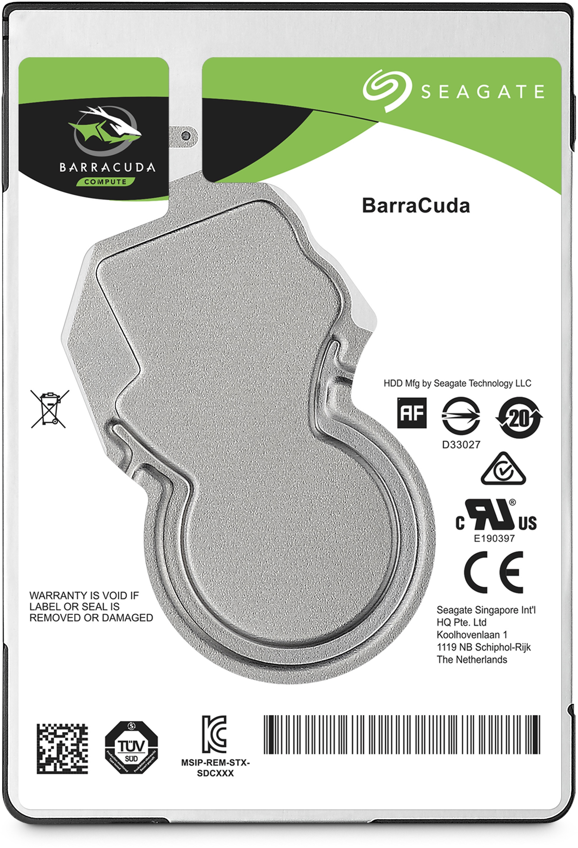 Seagate Barracuda 4TB HDD 2個セット Seagate Barracuda Compute 2,5