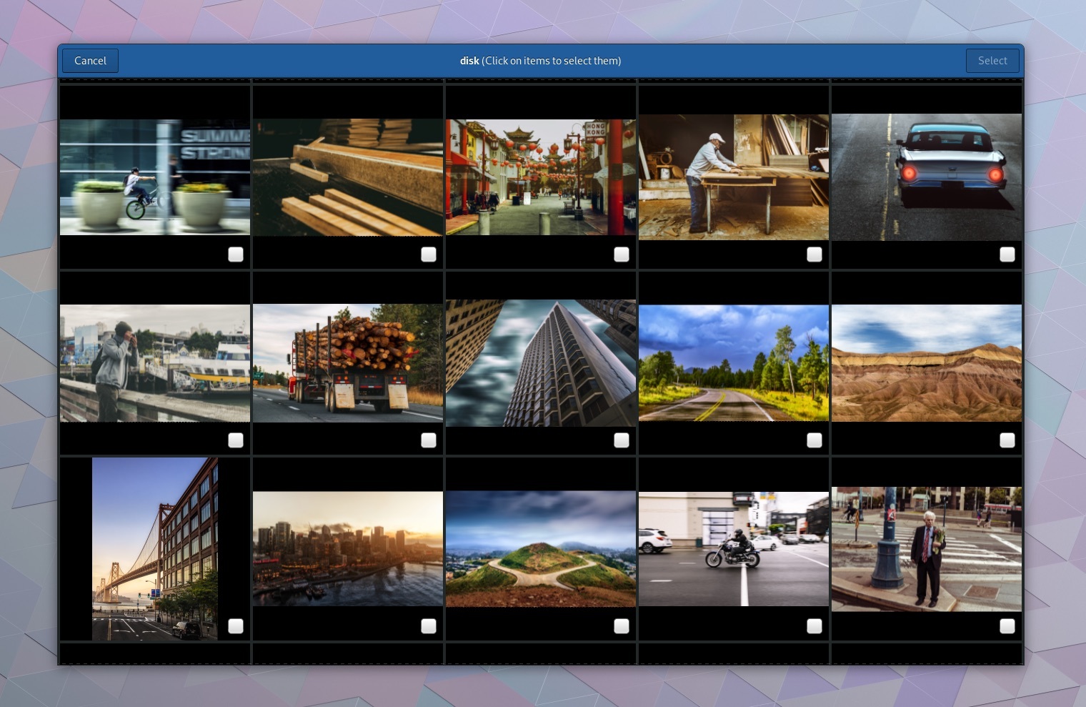 De nieuwe photo app in Gnome 3.28 (620 pix)