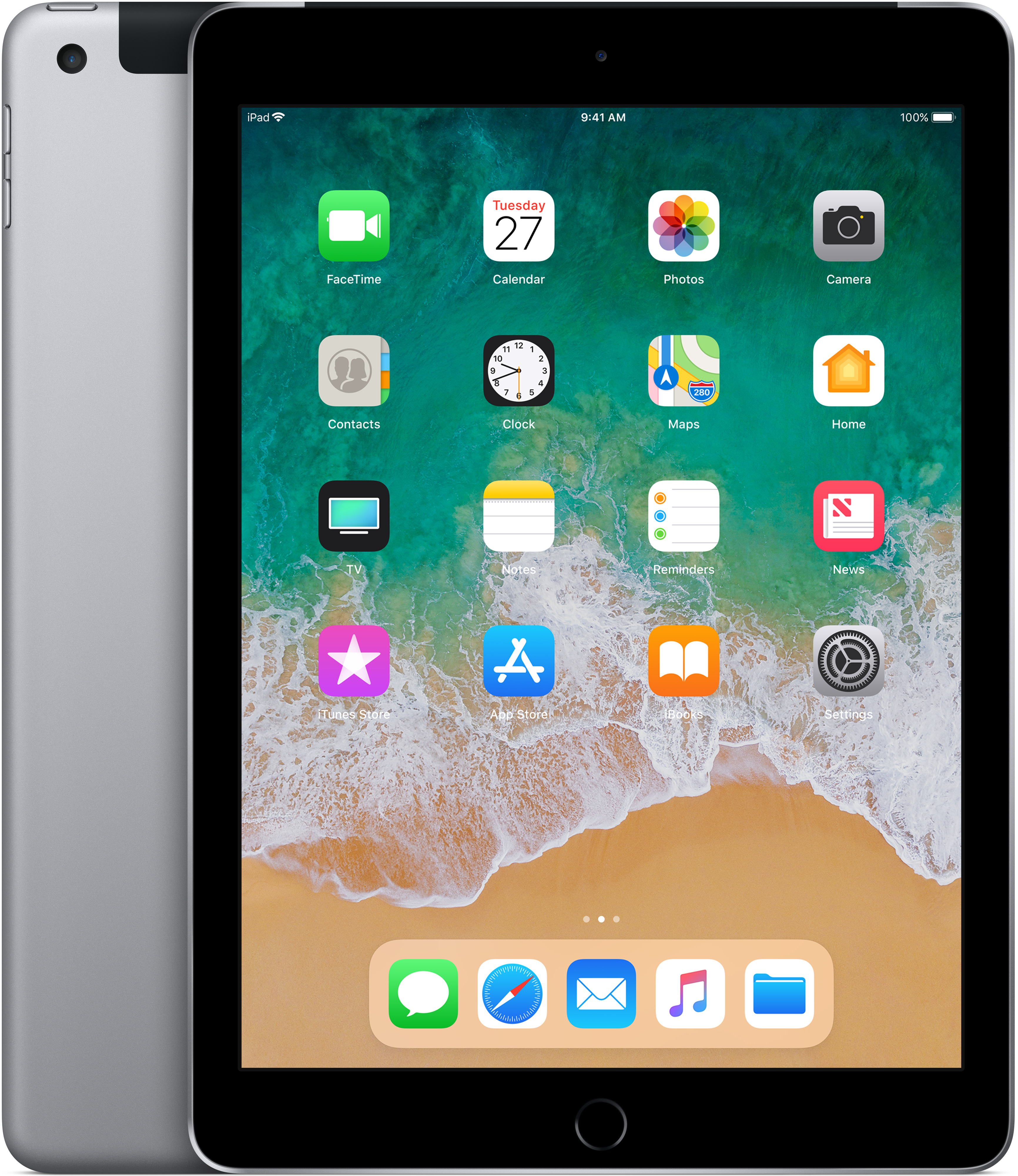 Apple iPad Wi-Fi + Cellular 32GB (2018) Grijs: beste prijzen