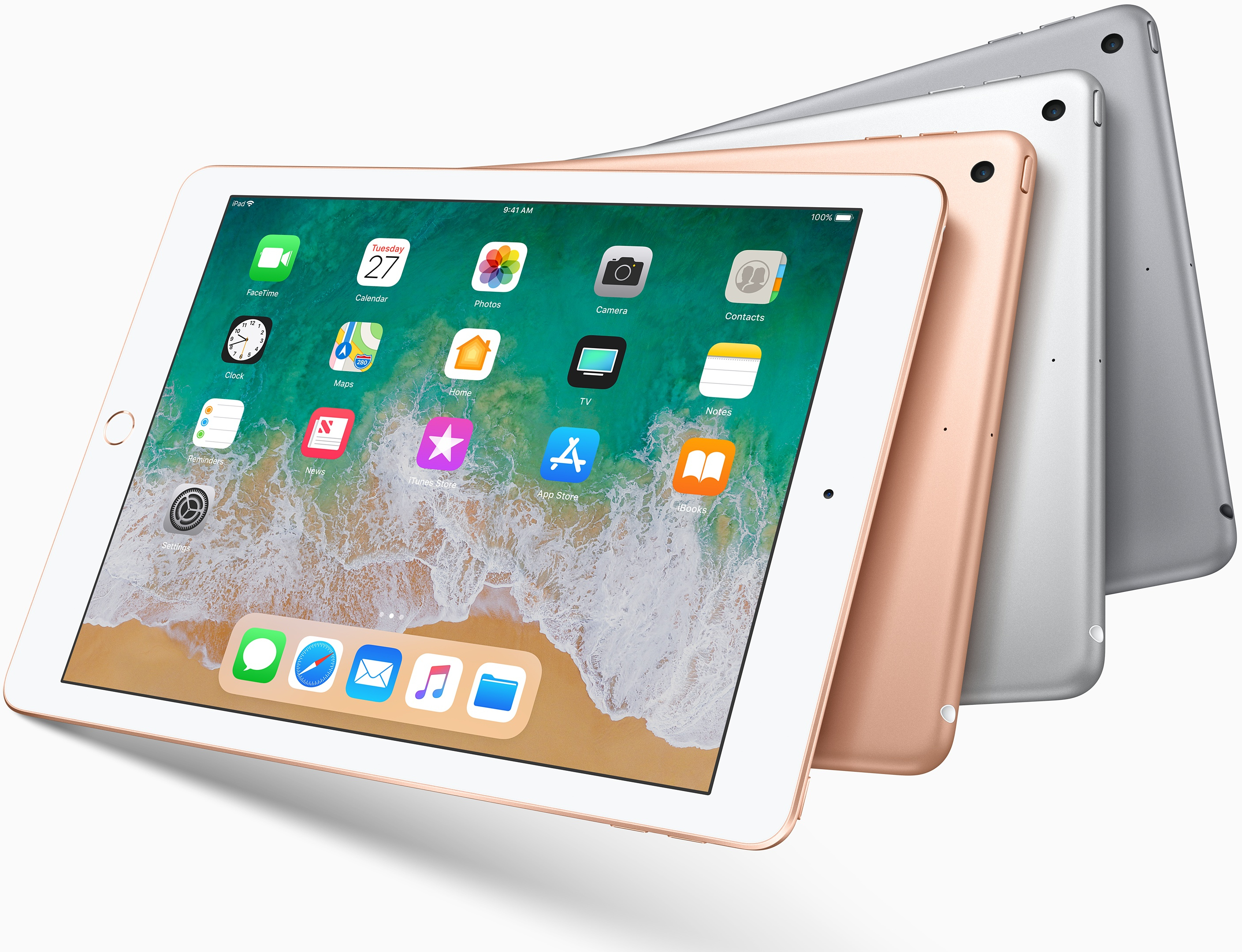 Apple - iPad 2018 Wi-Fi+Cellular 32GB シルバー Apple iPad Wi-Fi 32GB (2018) Zilver: beste prijzen, echte reviews