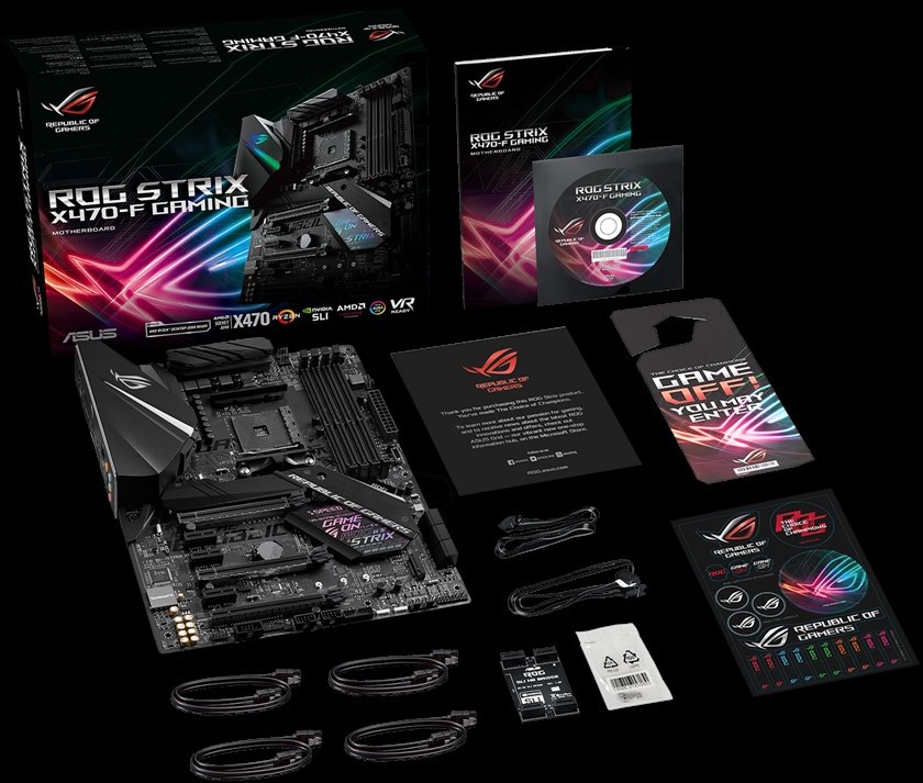 Strix Gaming Rog Z470 ASUS ROG Strix X470-F Gaming AM4 AMD X470