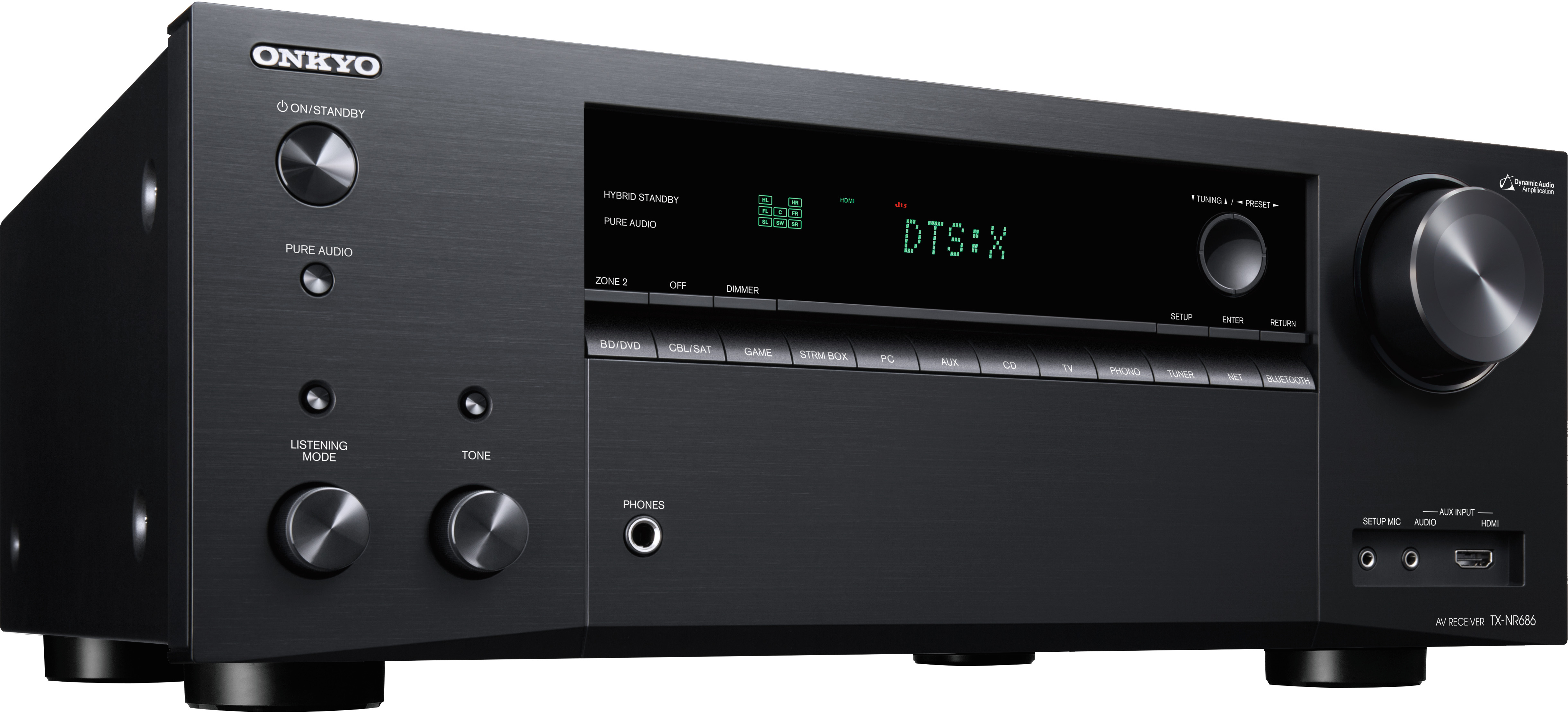 Onkyo TX-NR686 Zwart: beste prijs - Tweakers