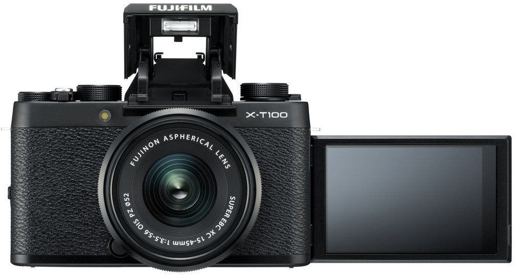 Fujifilm X-T100 + XC 15-45mm Zwart: beste prijzen, echte reviews