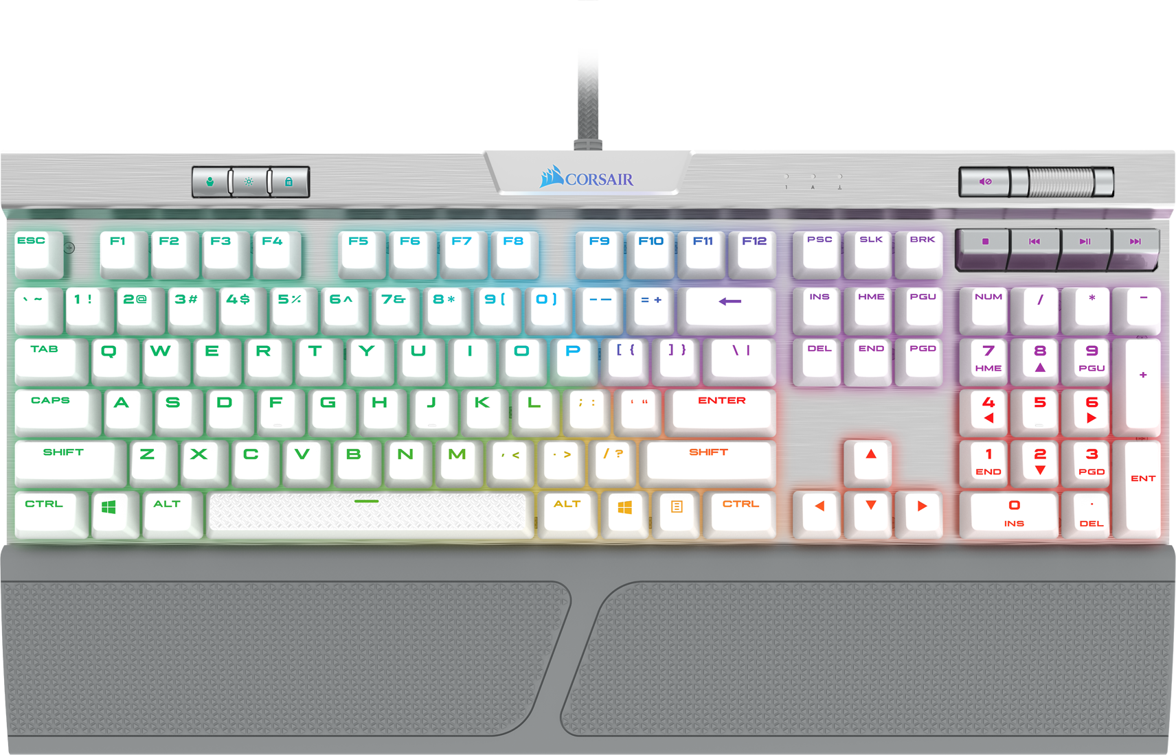 Corsair K70 RGB MK.2 (Cherry MX Speed, US): beste prijzen, echte