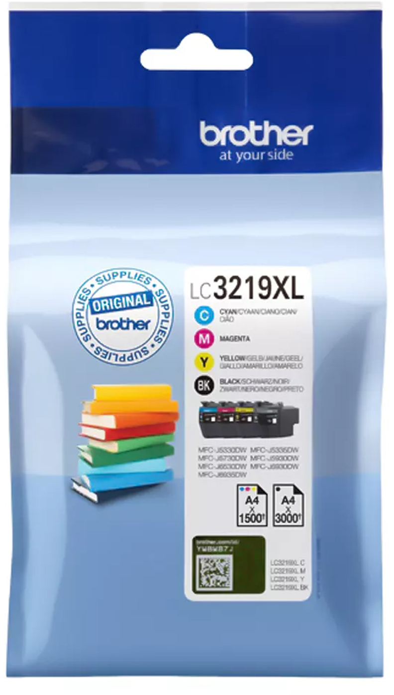 Cartuchos De Tinta Compatibles Brother LC3219XL - Pack De 5 (2 Negro, 1 Azul, 1 Rojo, 1 Amarillo) | Para Impresoras MFC-J5330DW, J5335DW, J5730DW Y Otros Modelos Cartuchos De Tinta Compatibles Brother LC3219XL - Pack De 5 (2 Negro, 1 Azul, 1 Rojo, 1 Amarillo) | Para Impresoras MFC-J5330DW, J5335DW, J5730DW Y Otros Modelos