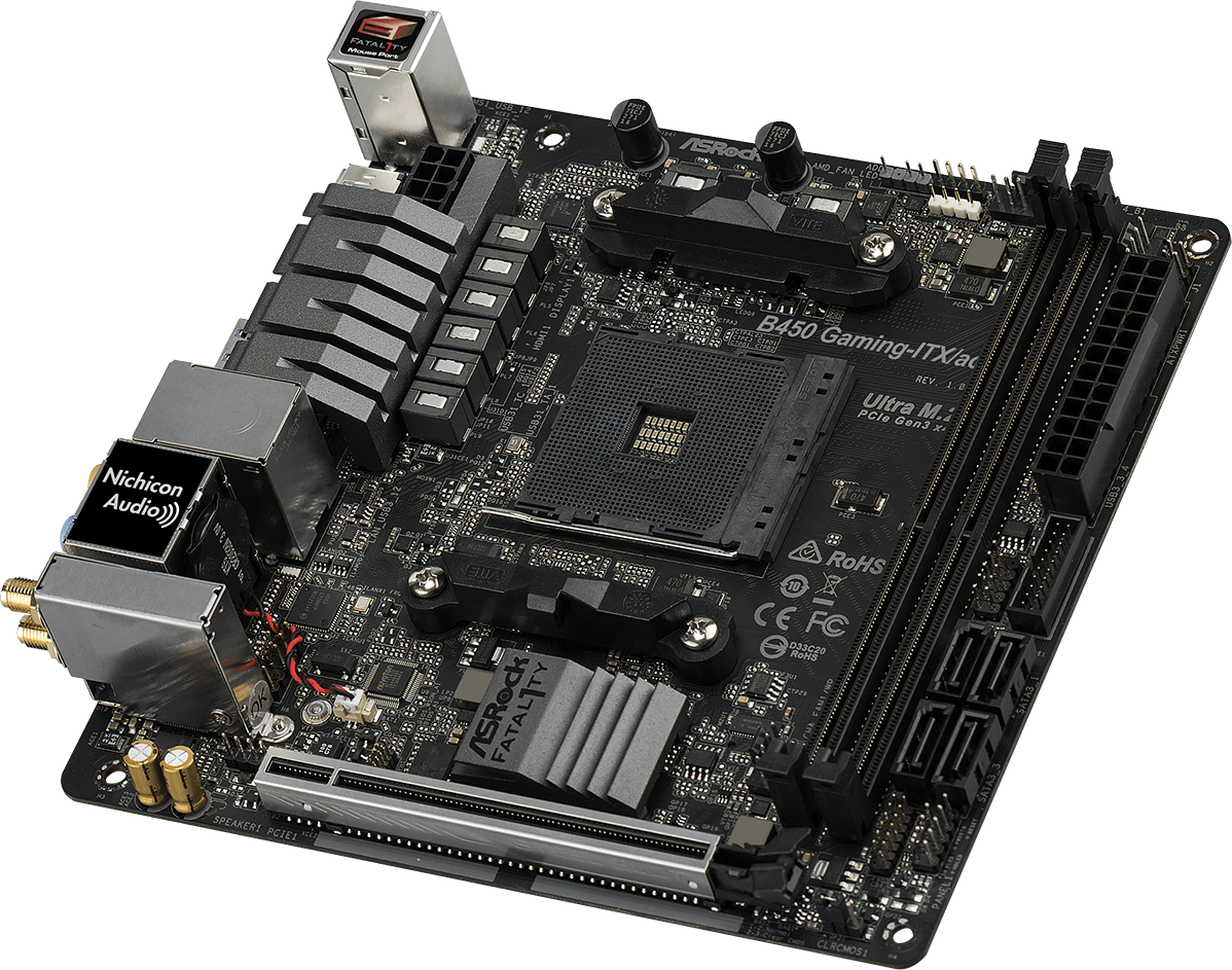 ASRock Fatal1ty B450 Gaming-ITX/ac: beste prijzen, echte reviews
