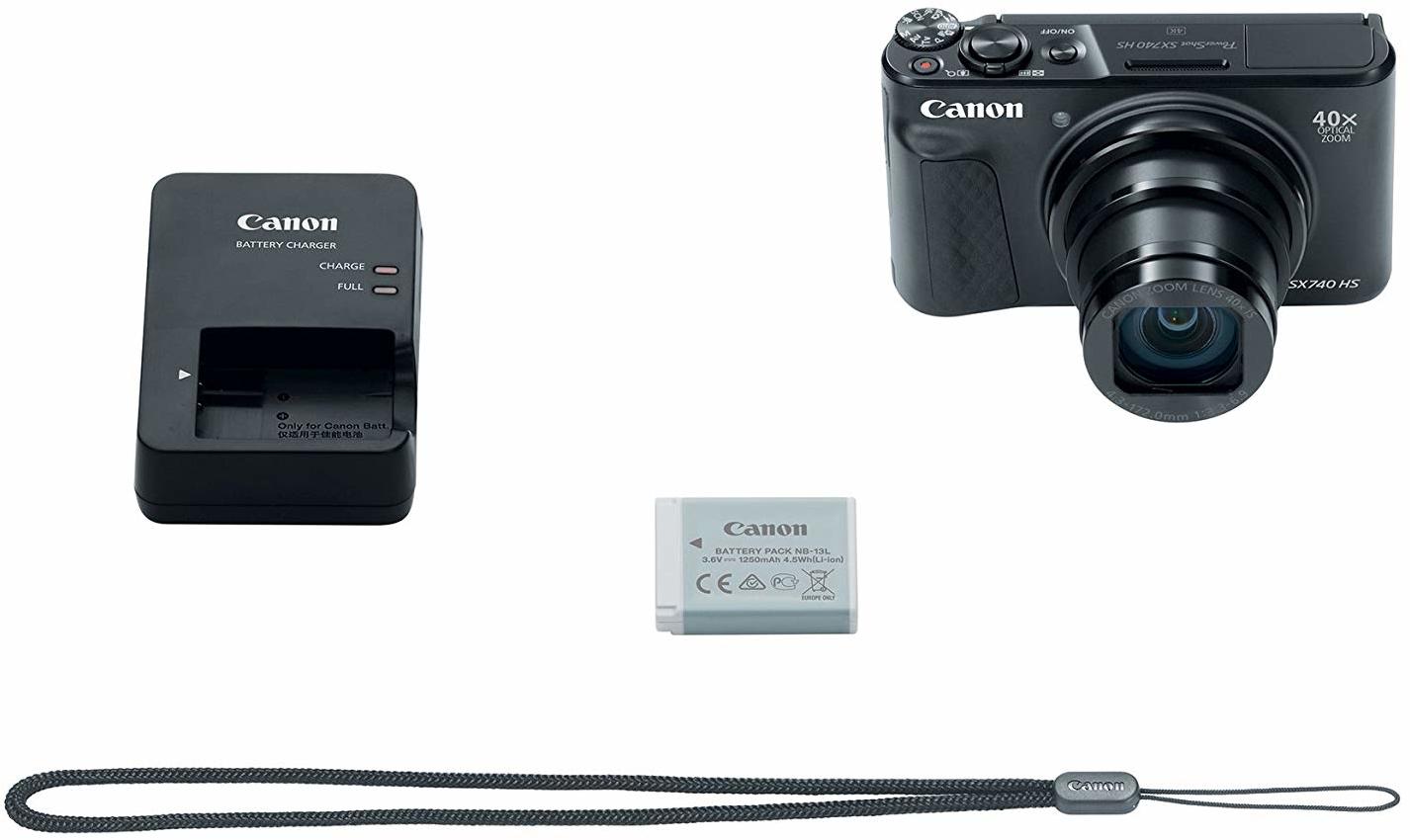 Canon PowerShot SX740 HS Zwart: beste prijzen, echte reviews en