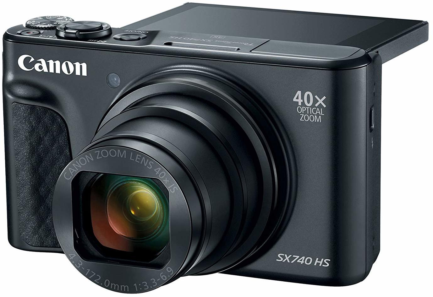 Specificaties van Canon PowerShot SX740 HS Zwart - Tweakers