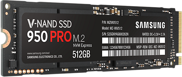 Samsung 950 Pro 512GB kopen? - Prijzen - Tweakers