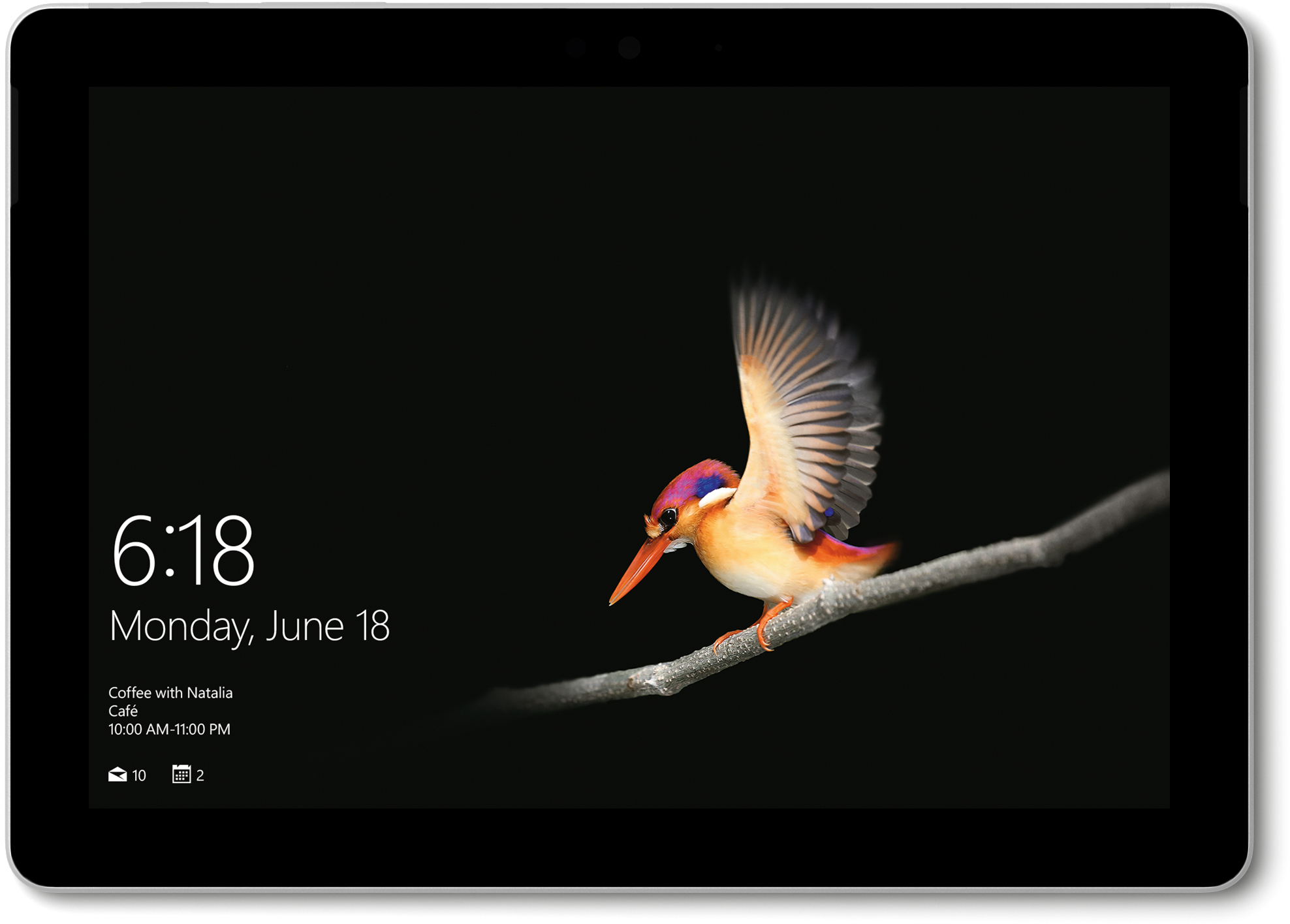 Microsoft Surface Go WiFi 8GB ram 128GB opslag (consumenten model