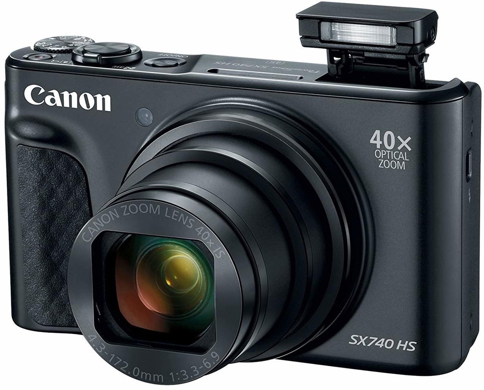 Canon PowerShot SX740 HS (Travel Kit) Zwart: beste prijzen, echte