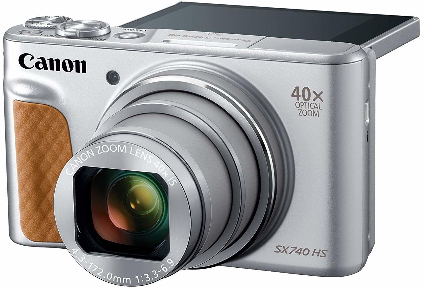 Canon PowerShot SX740 HS (Travel Kit) Zilver: beste prijzen, echte