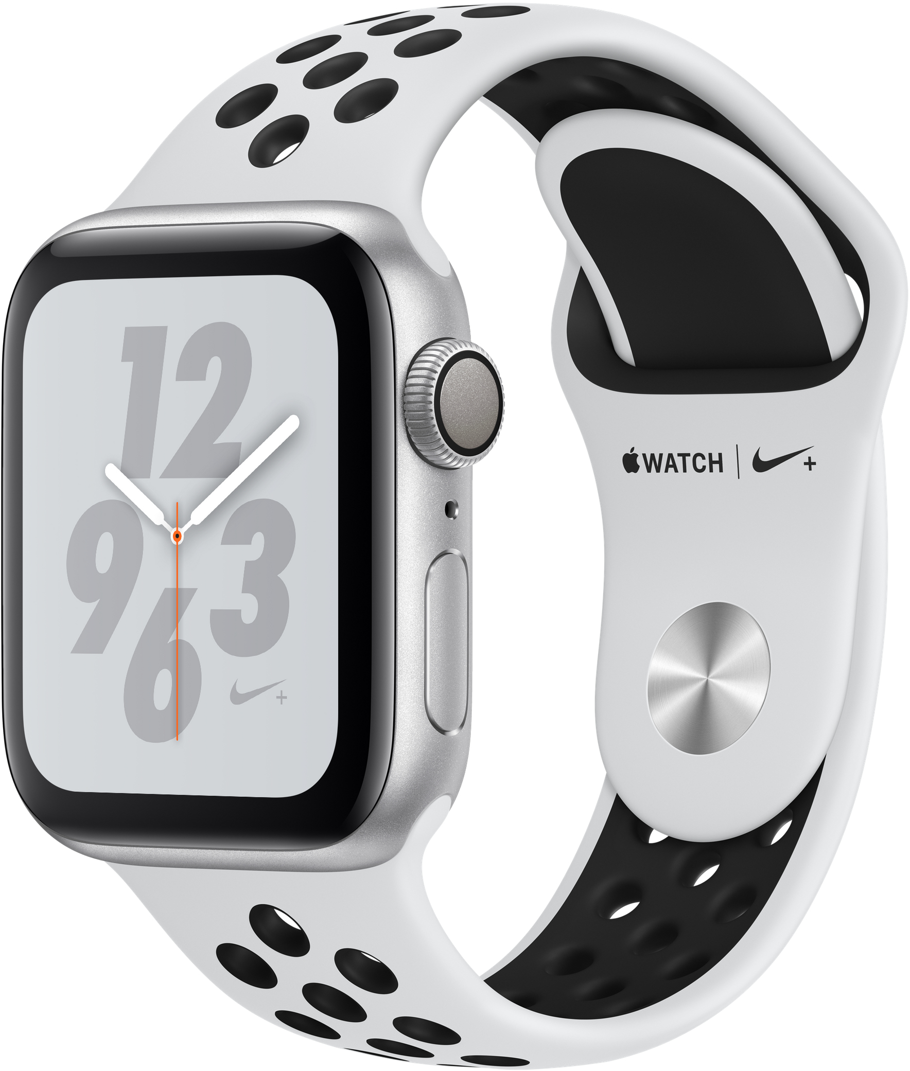 Apple Watch Series 4 Nike+ (Sportbandje, 40mm) Zilver (Grijs, Wit, Zwart):  beste prijs - Tweakers
