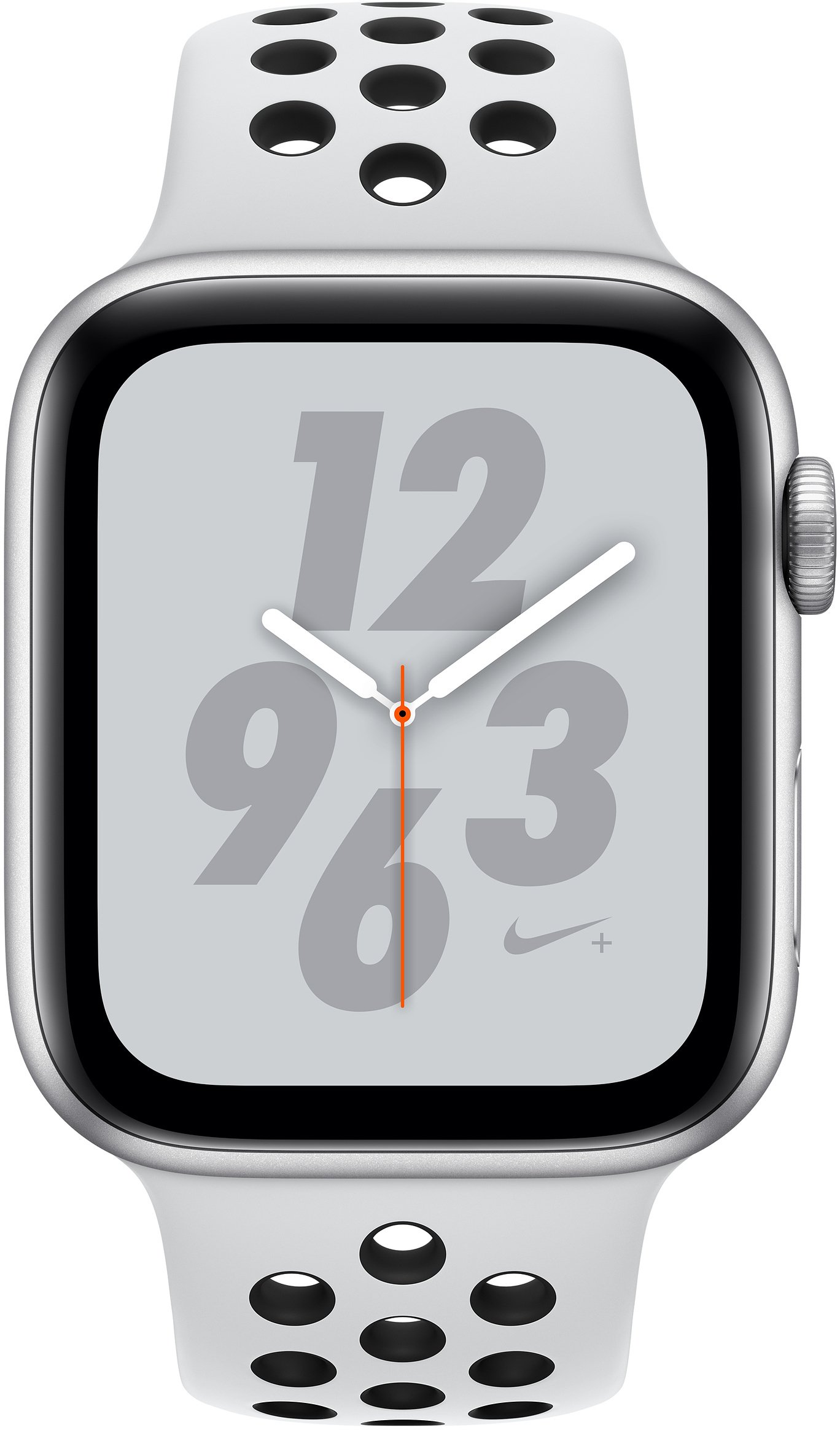 Apple Watch Series 4 Nike+ (Sportbandje, 40mm) Zilver (Grijs, Wit