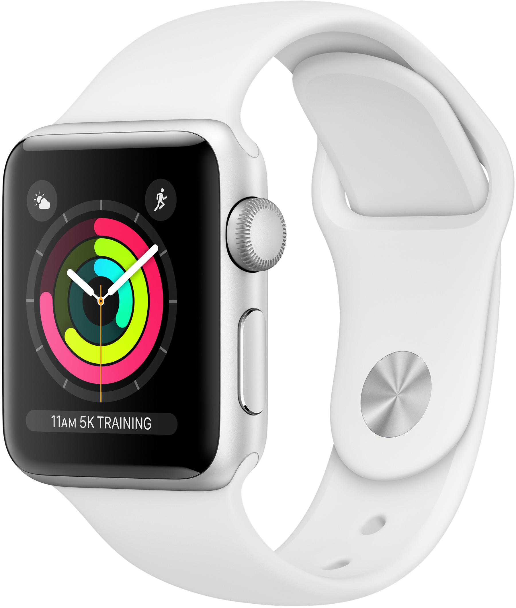 Specificaties van Apple Watch Series 3 Zilver (Wit) - Tweakers