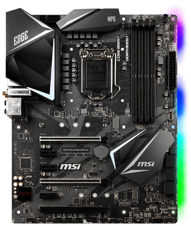 MSI MPG Z390 Gaming Edge AC: beste prijs - Tweakers