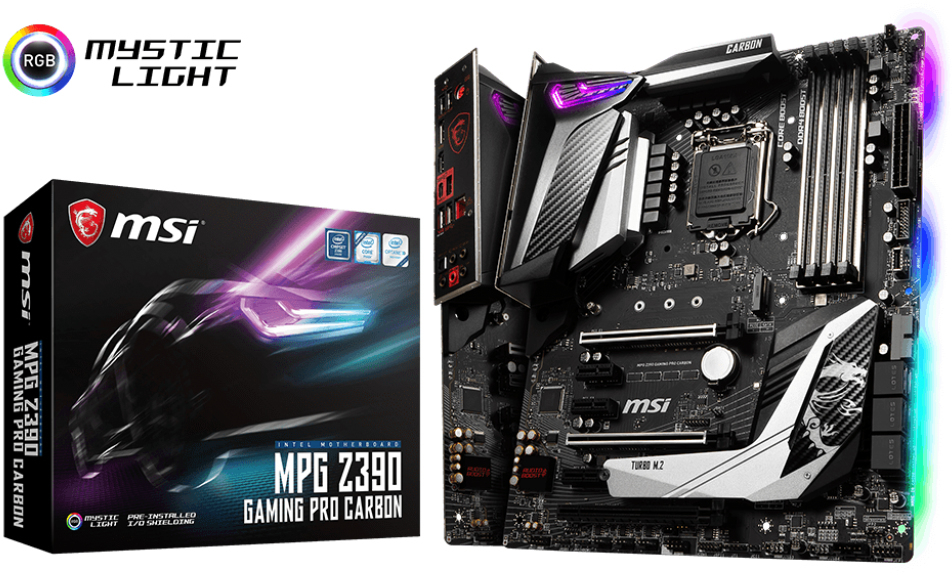 MSI MPG Z390 Gaming Pro Carbon: beste prijs - Tweakers