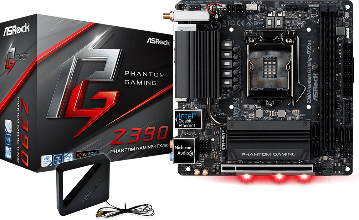 ASRock Z390 Phantom Gaming-ITX/AC: beste prijs - Tweakers