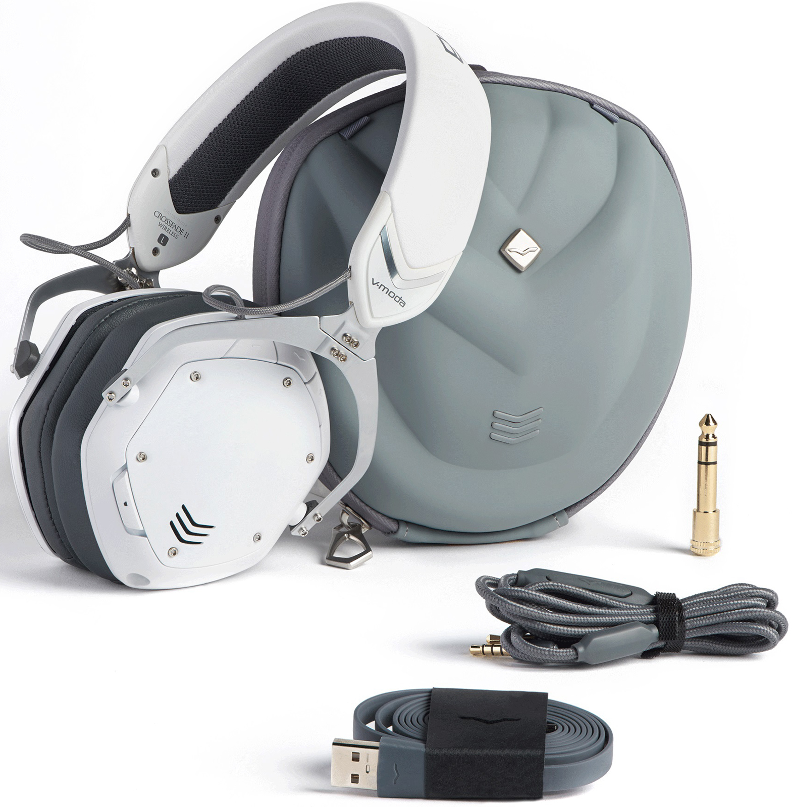 V-moda Crossfade 2 Wireless Codex Edition Aluminium, Wit: beste