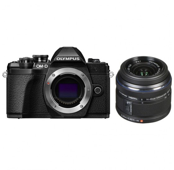 OLYMPUS OM-D E-M10 Mark III ＋ レンズ Olympus OM-D E-M10 Mark III + 14-42mm II R f/3.5-5.6 Zilver: beste