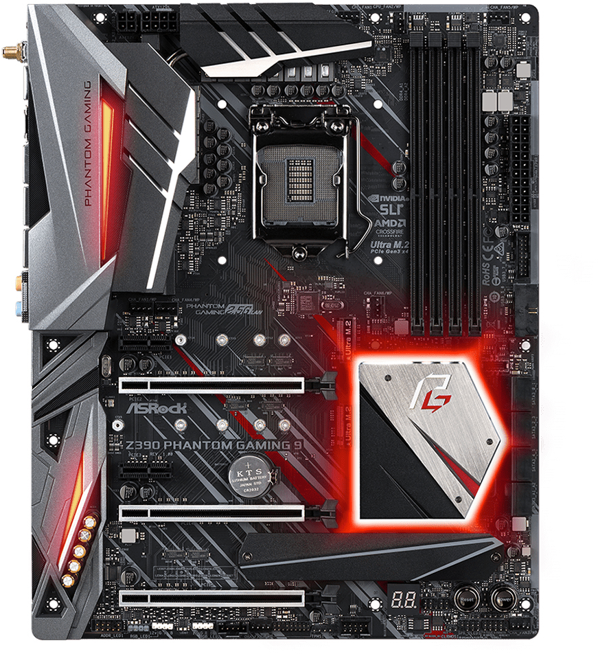 i9 9900K ＆ ASRock Z390 Phantom Gaming ASRock | Z390 Phantom Gaming SLI
