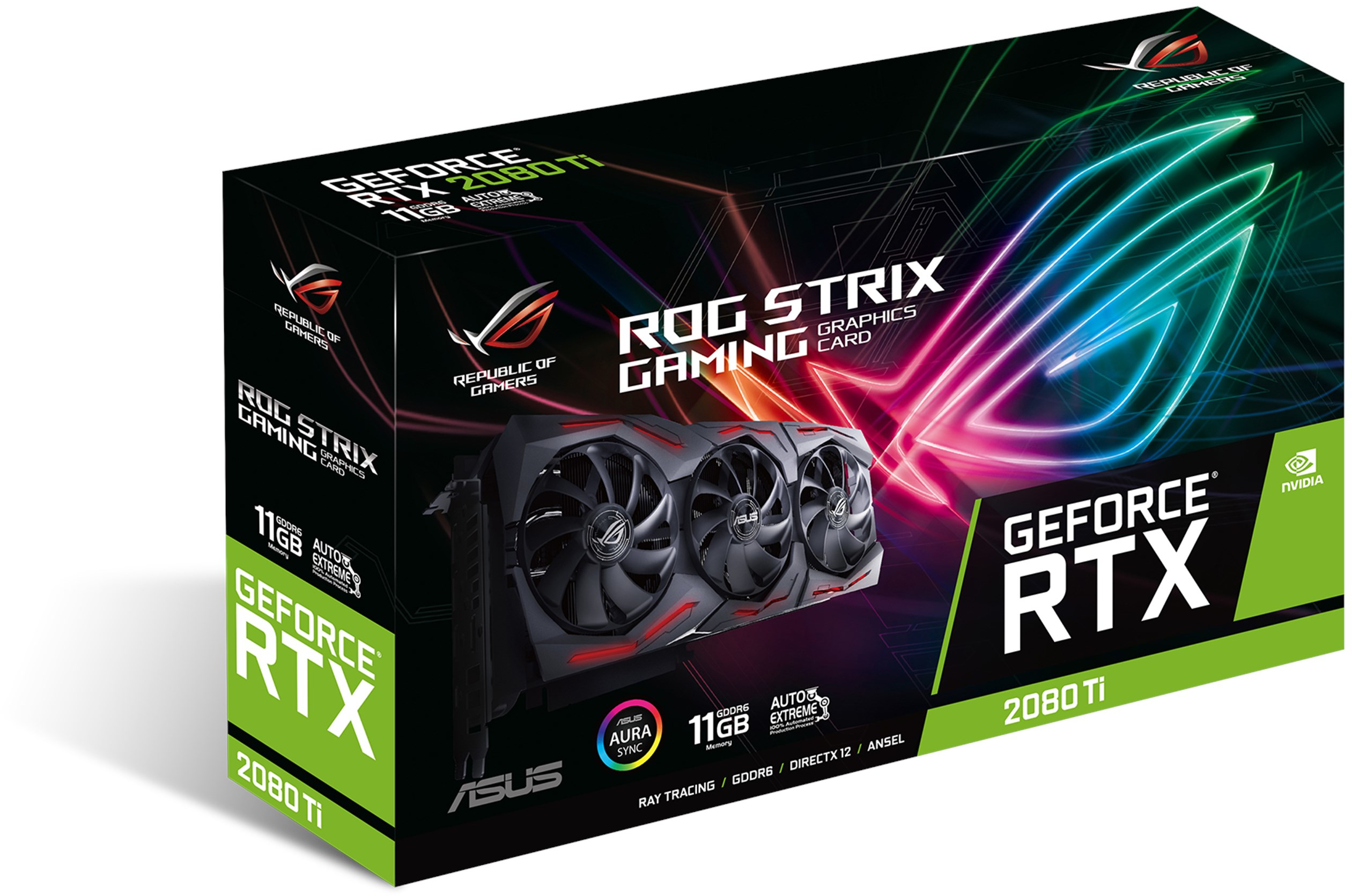 ASUS ROG Strix GeForce RTX 2080 Ti: beste prijs - Tweakers