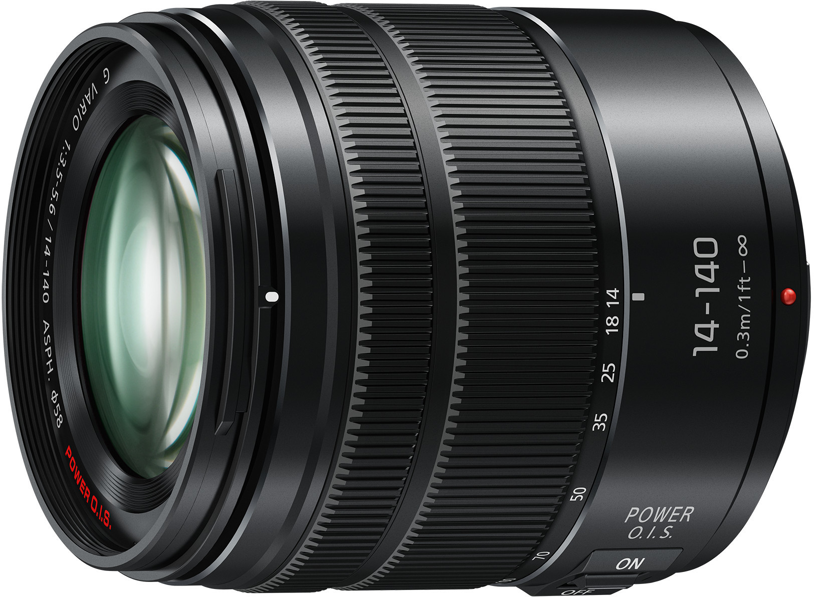 Panasonic Lumix G Vario 14-140mm f/3.5-5.6 Zwart: beste prijzen