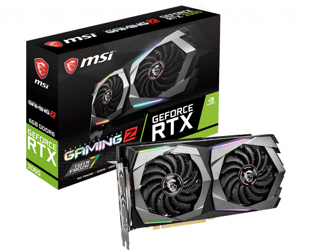 MSI GeForce RTX 2060 GAMING Z 6G: beste prijs - Tweakers