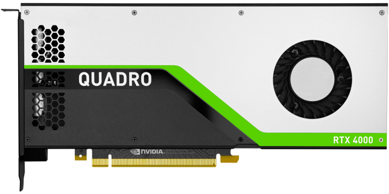 PNY NVIDIA Quadro RTX 4000 (VCQRTX4000-PB): beste prijs - Tweakers