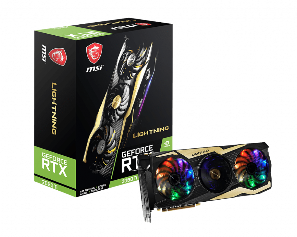MSI GeForce RTX 2080 Ti Lightning Z: beste prijzen, echte reviews