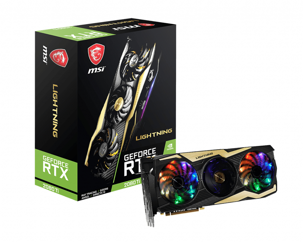 MSI GeForce RTX 2080 Ti Lightning Z: beste prijs - Tweakers