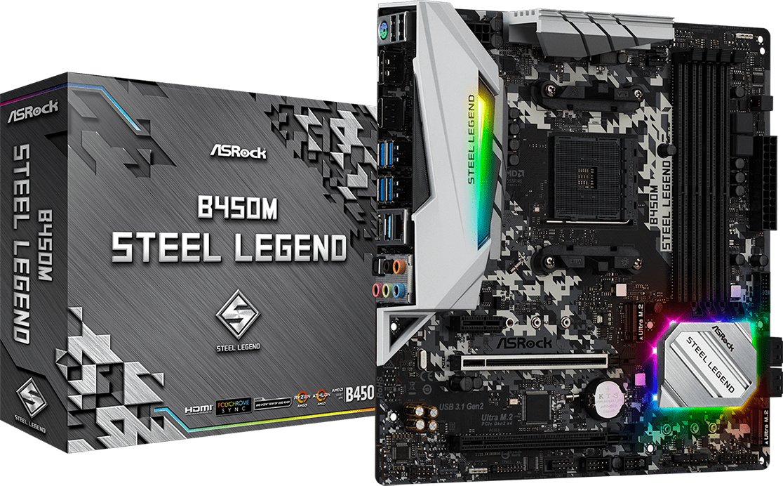 ASRock B450M Steel Legend: beste prijzen, echte reviews en