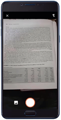 Excel foto smartphone