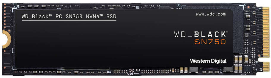 WD SN750 1TB NVMe SSD① WD Black NVMe SSD SN750 1TB (zonder heatsink): beste prijs