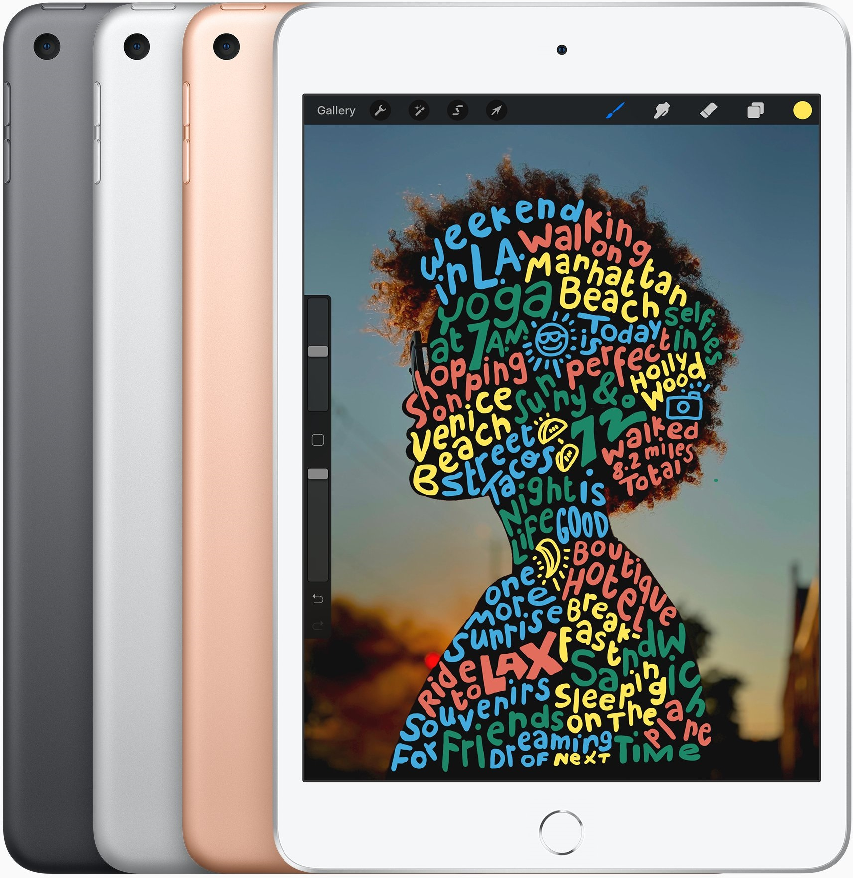Apple iPad mini５Wifi+Cellular 64GB 純正pen Apple iPad Mini (2019) Wi-Fi + Cellular 64GB Grijs: beste prijzen