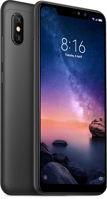 Xiaomi Redmi Note 6 Pro (4GB intern) 64GB Zwart: beste prijzen