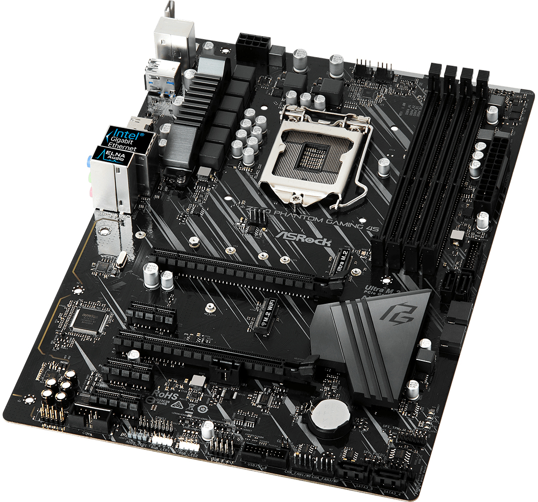 Specificaties van ASRock Z390 Phantom Gaming 4S - Tweakers