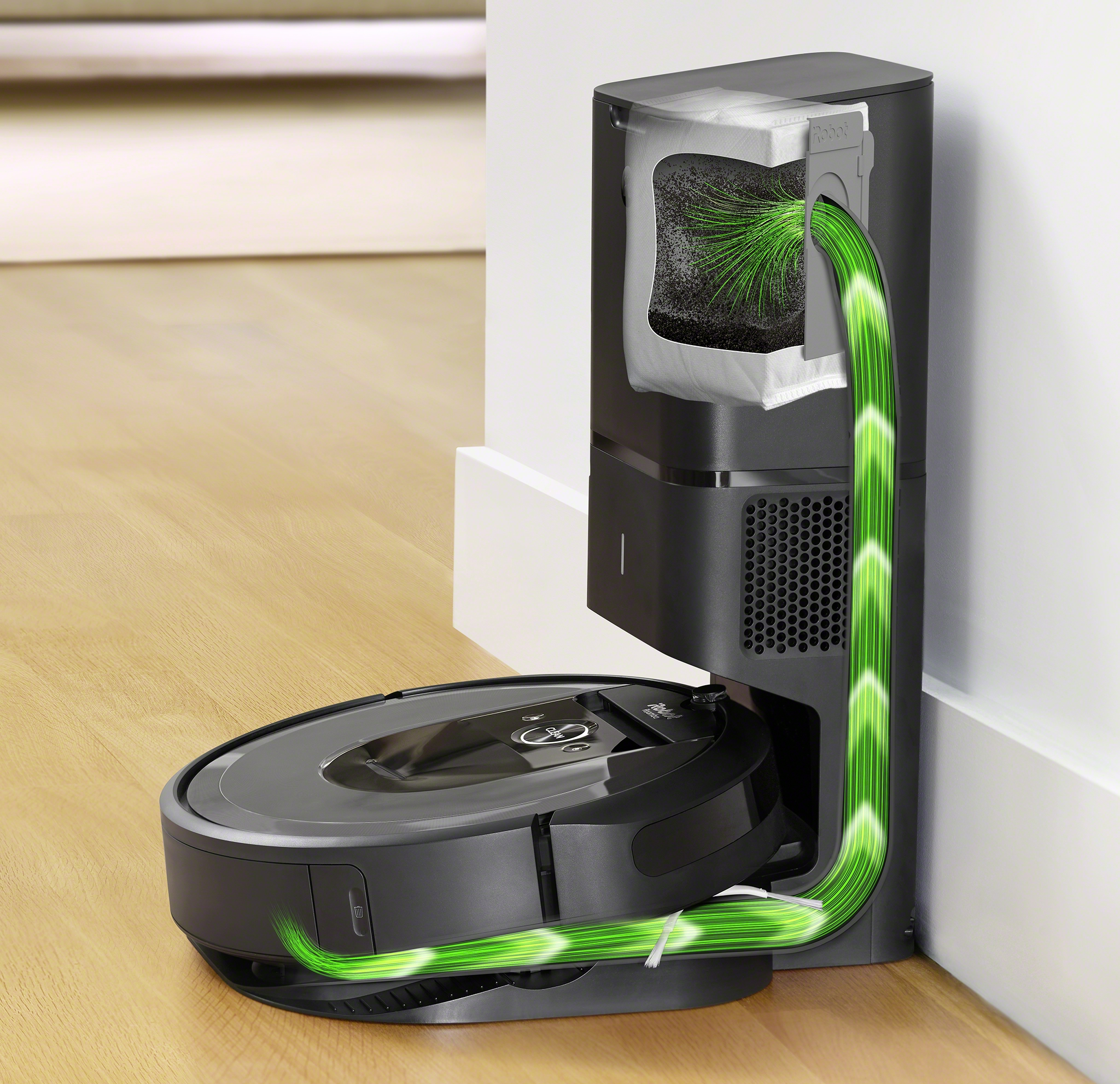 Specificaties van iRobot Roomba i7+ Zwart - Tweakers