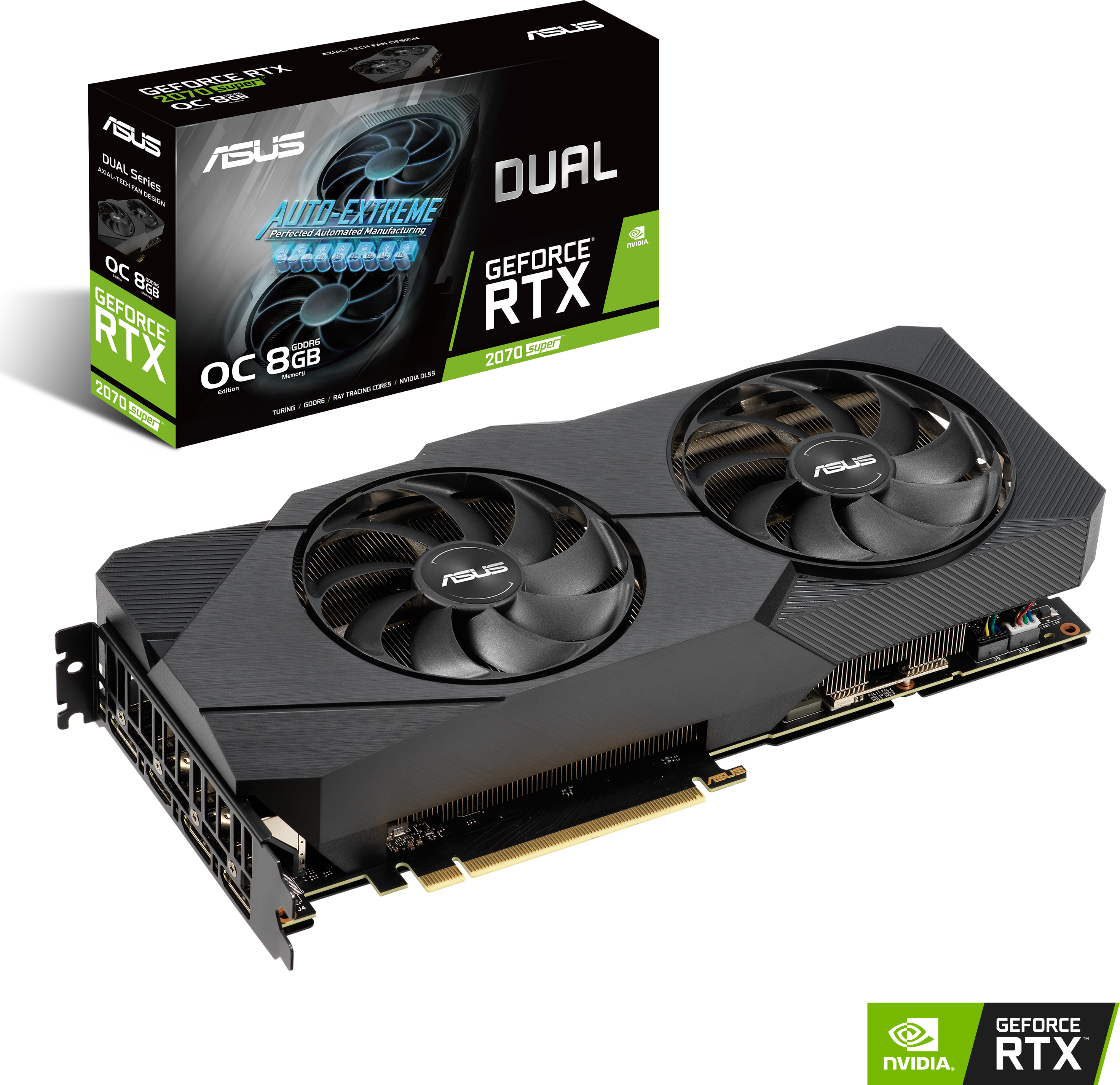 Echte reviews van Asus GeForce RTX 2070 Super 8GB Dual Evo OC
