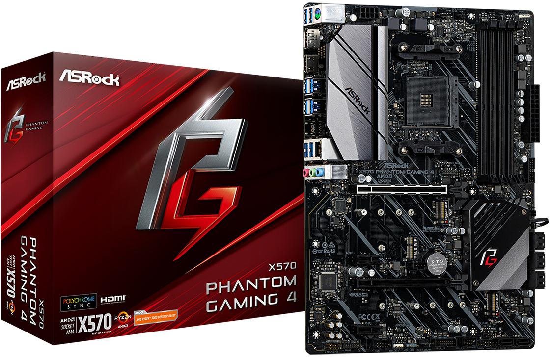 ASRock X570 Phantom Gaming 4: beste prijs - Tweakers