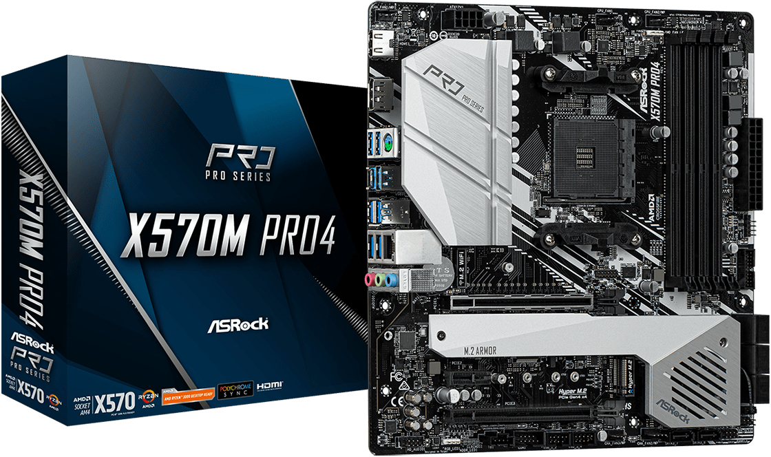ASRock X570M Pro4: beste prijs - Tweakers