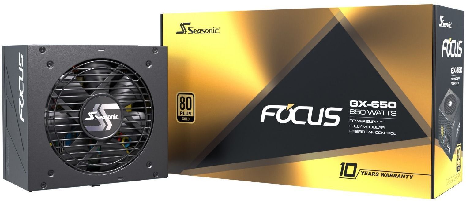 FOCUS-GX-650S atx電源　PSU 650wゴールド Seasonic Focus GX-650: beste prijzen, echte reviews en