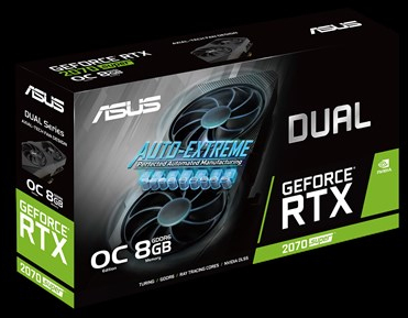 Echte reviews van Asus GeForce RTX 2070 Super 8GB Dual Evo OC