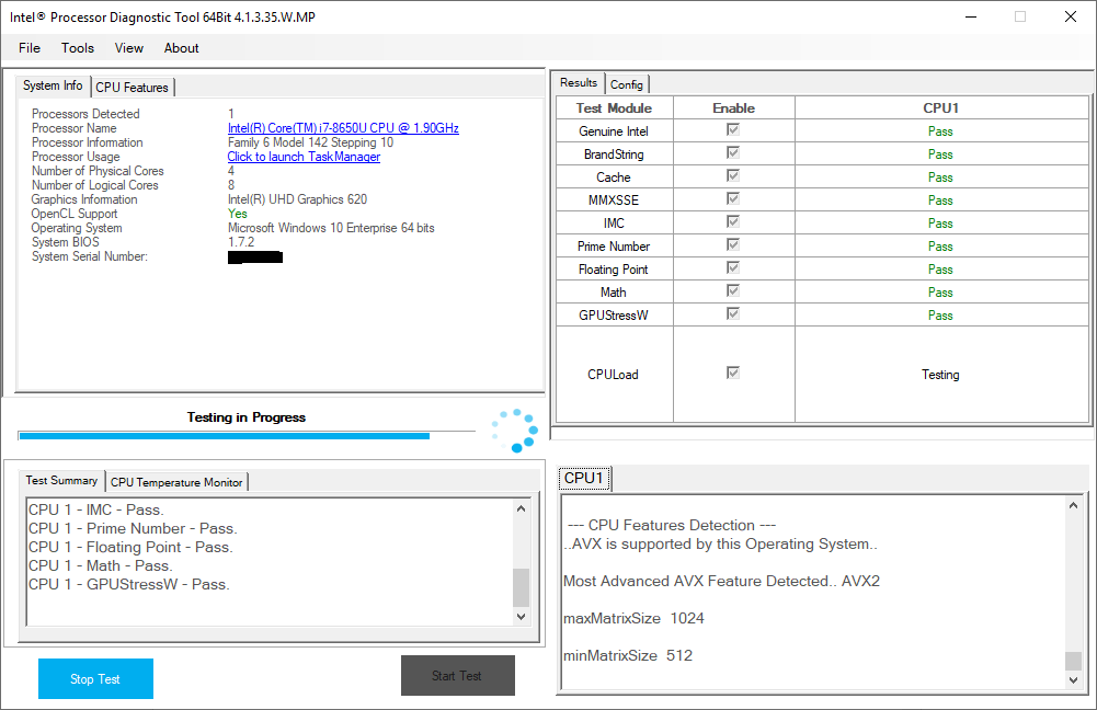 intel processor diagnostic tool linux intel processor diagnostic tool linux