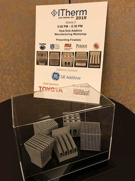 3d-geprinte heatsink winnaars